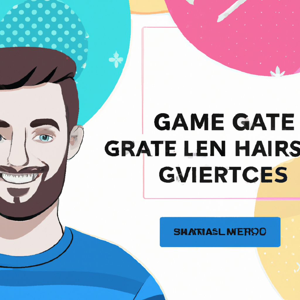 Portrait of a smiling creator holding a tablet